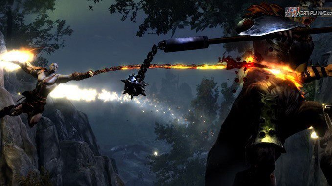 God of War III scany