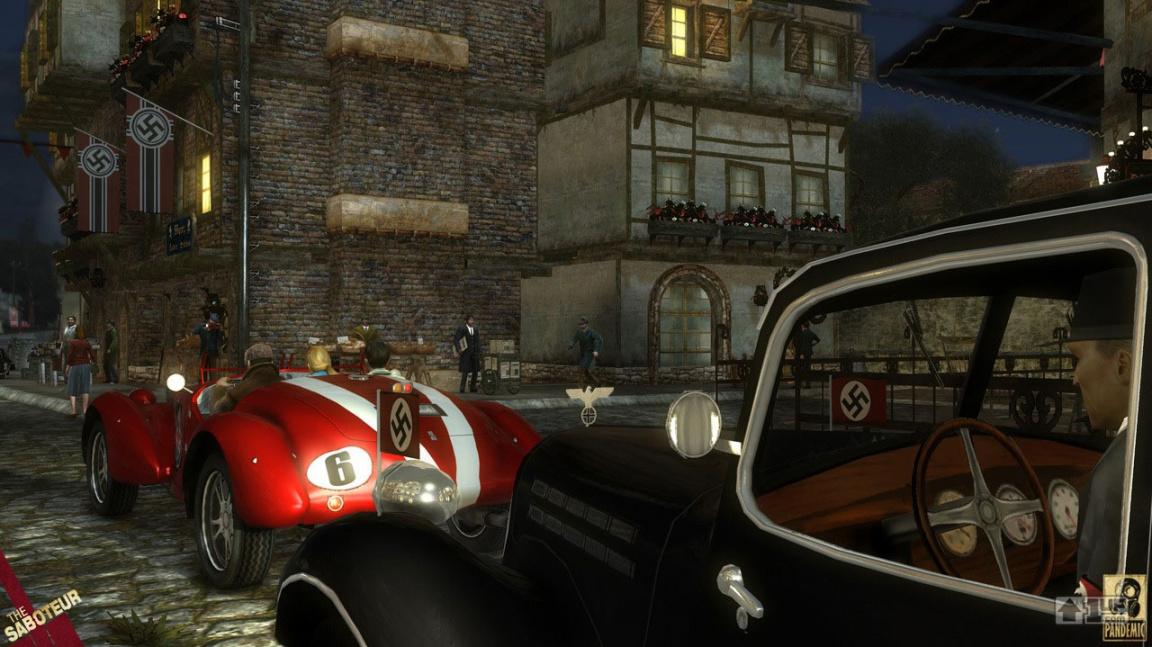 Infiltrace automobilky v Saboteurovi