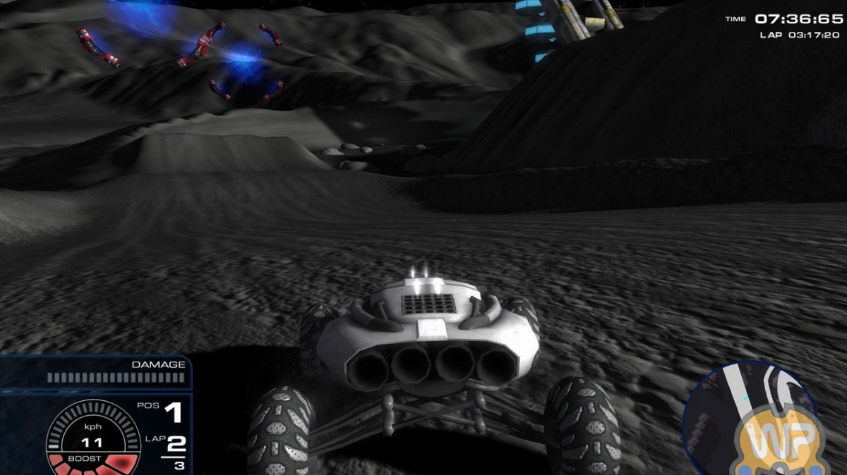 Měsíční závody v Lunar Racing Challenge