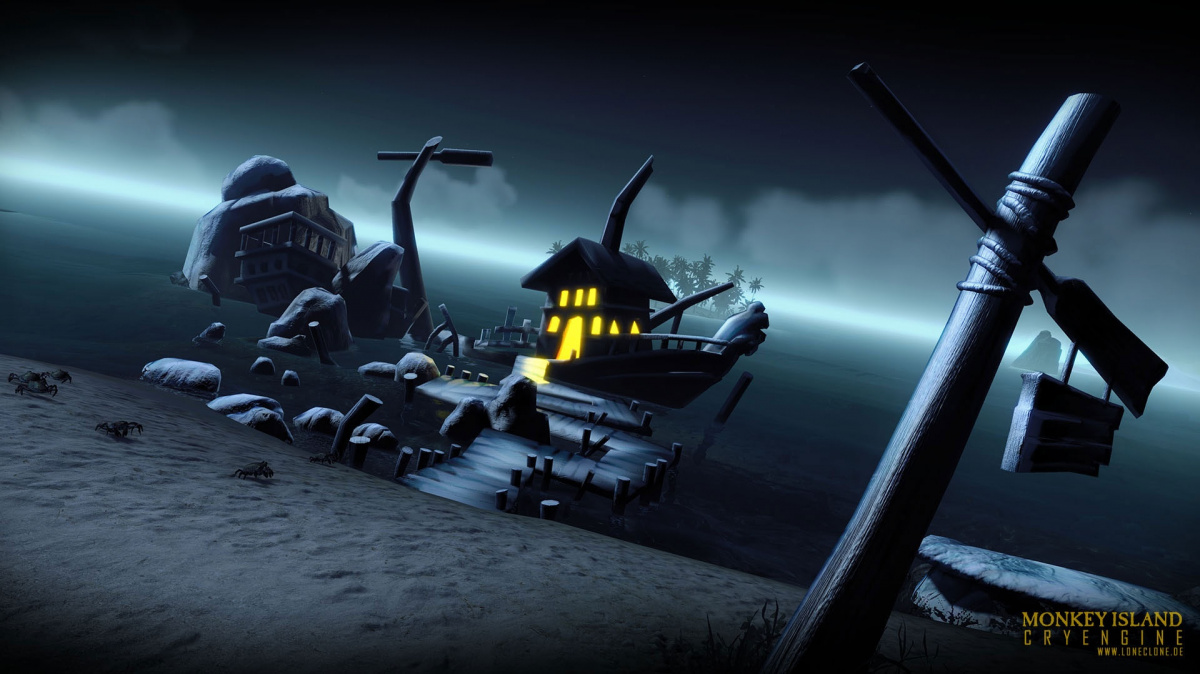 Monkey Island 2 na CryEngine