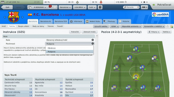 Football Manager 2010 - recenze