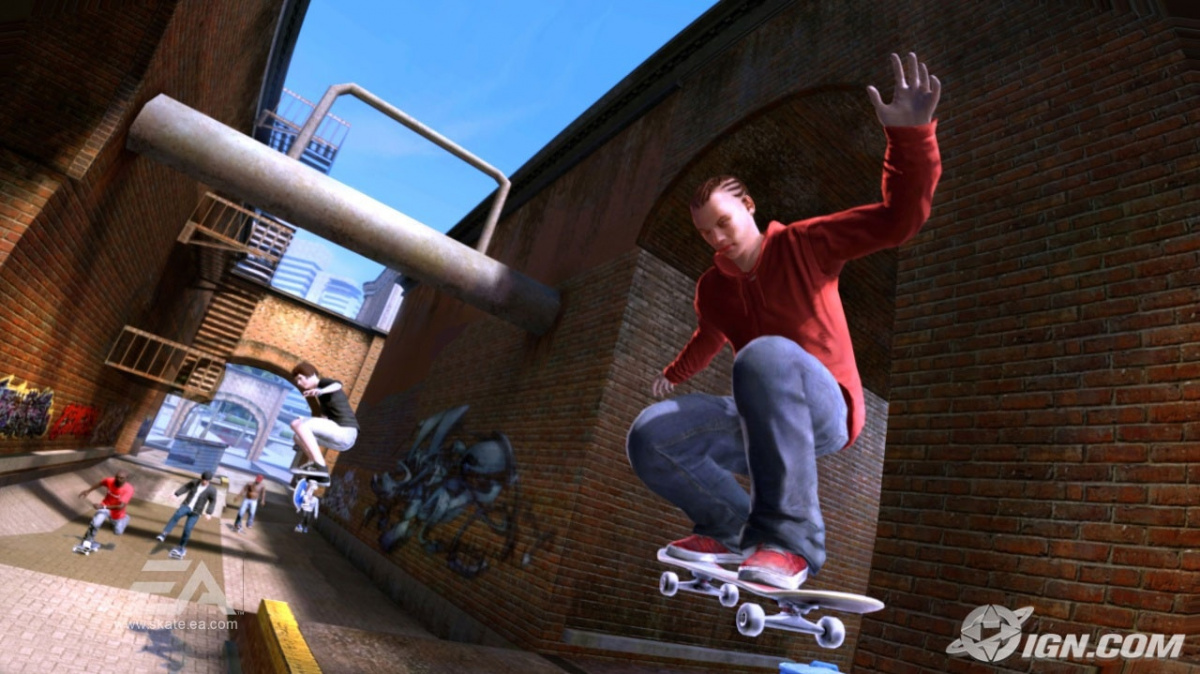 Týmová spolupráce ze SKATE 3