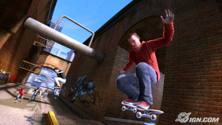 Týmová spolupráce ze SKATE 3