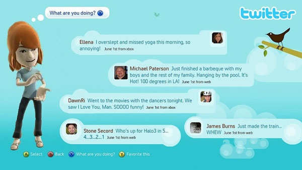 Sociální sítě na konzolích - téma