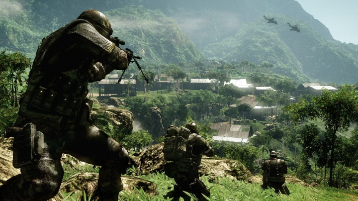Singleplayerové obrázky z Bad Company 2