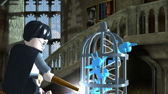 Kočka a pes z LEGO Harry Potter Years 1-4