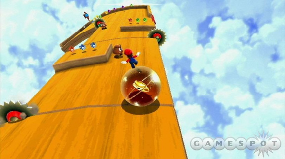 Kamenná jízda ze Super Mario Galaxy 2