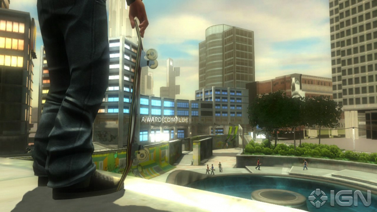 Shaun White Skateboarding