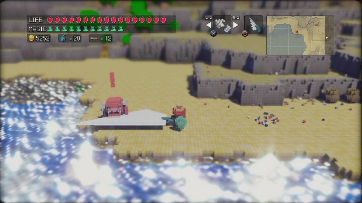 3D Dot Game Heroes - recenze