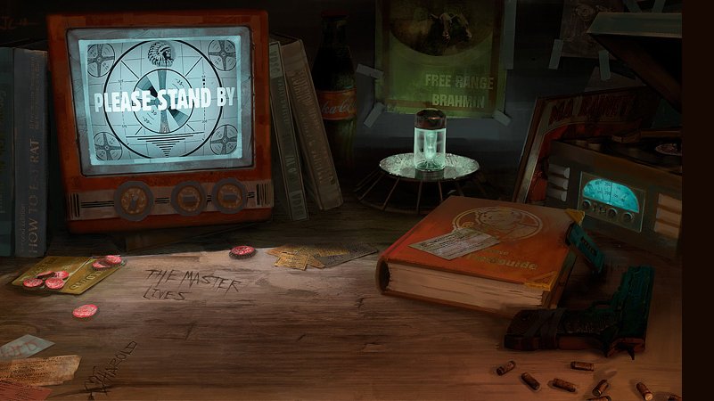 <i>První artwork z Fallout Online</i>