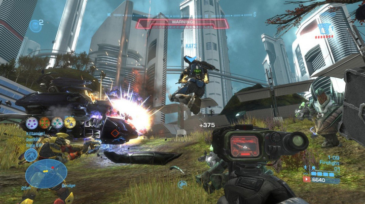 Obrovité a přizpůsobitelné Halo Reach