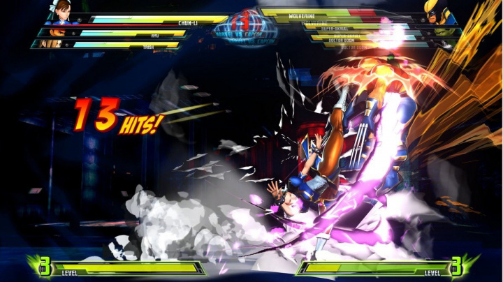 Oheň a vzduch z Marvel vs. Capcom 3