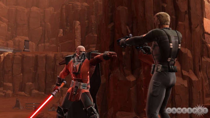 Sithský válečník ze Star Wars The Old Republic