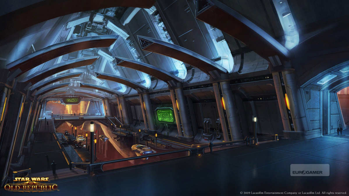 Coruscant ze Star Wars The Old Republic