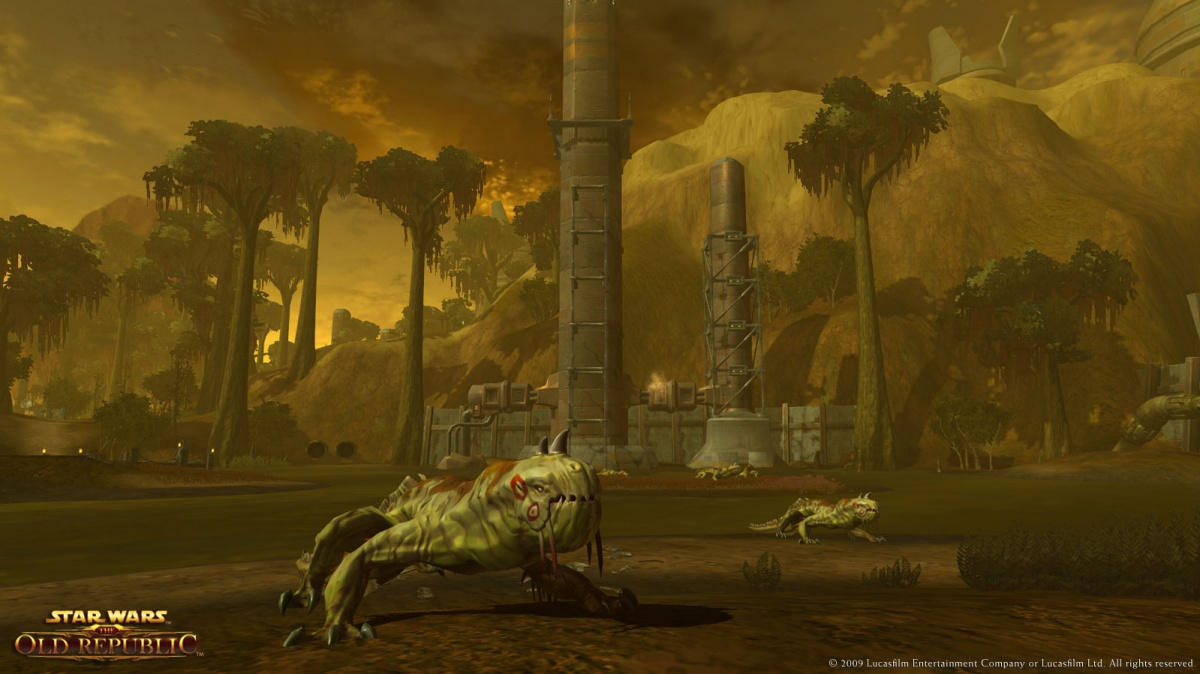 Planeta Huttů z Star Wars The Old Republic