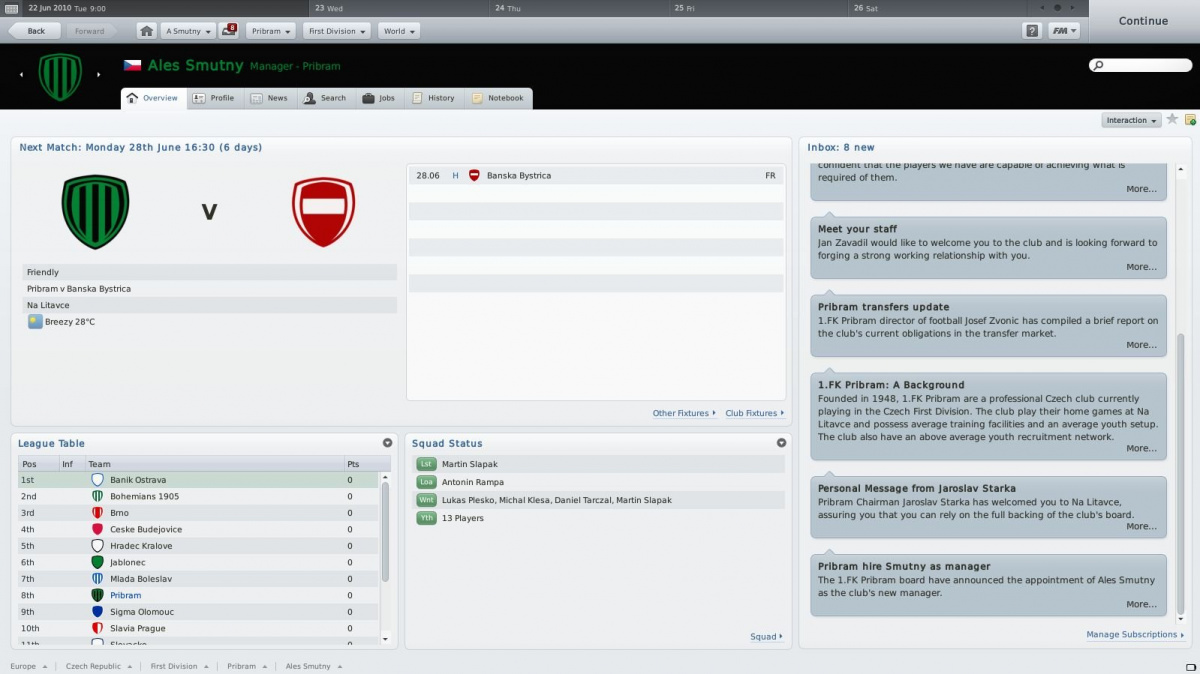 Football Manager 2011 - recenze