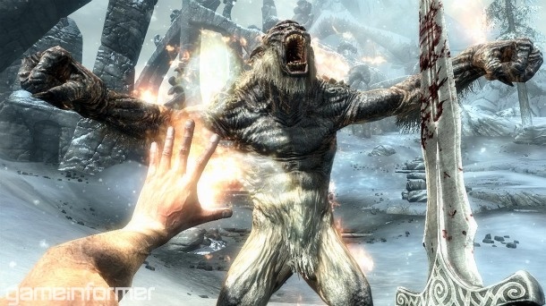 Principy soubojového systému v Elder Scrolls V: Skyrim