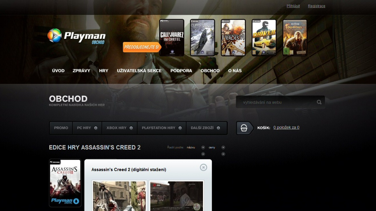 Playman připravuje digitální distribuci svých her