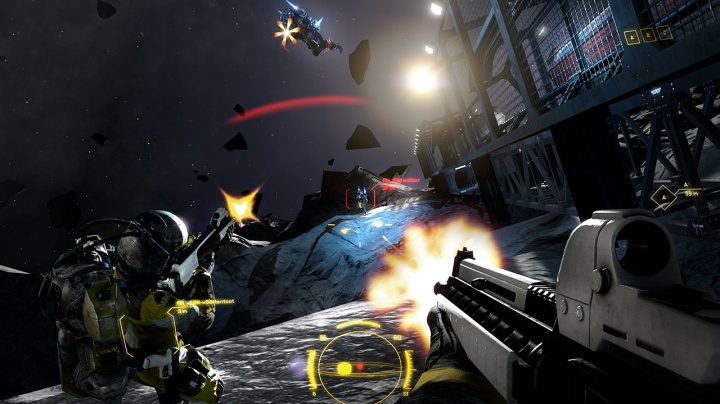 Nový mód a podpora singleplayeru pro Shattered Horizon