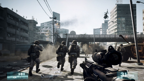 Konzolový Battlefield 3 nehodlá hráče kvalitativně šidit