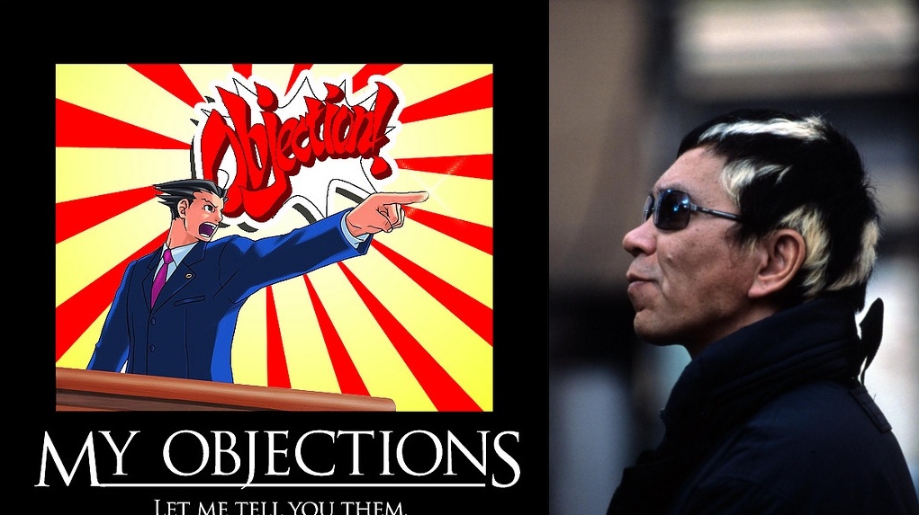 Ace Attorney od Takaši Miikeho? Námitka!