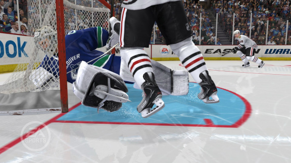První video z NHL 12 ukazuje hity a těžký život gólmanů