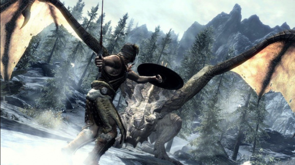 Pravidla setkání s draky v Elder Scrolls V: Skyrim