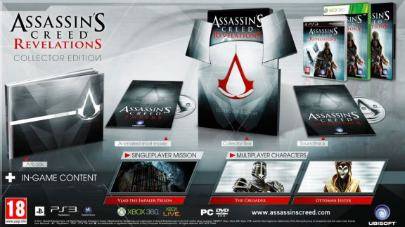 Tři různé edice Assassin’s Creed: Revelations pro ČR