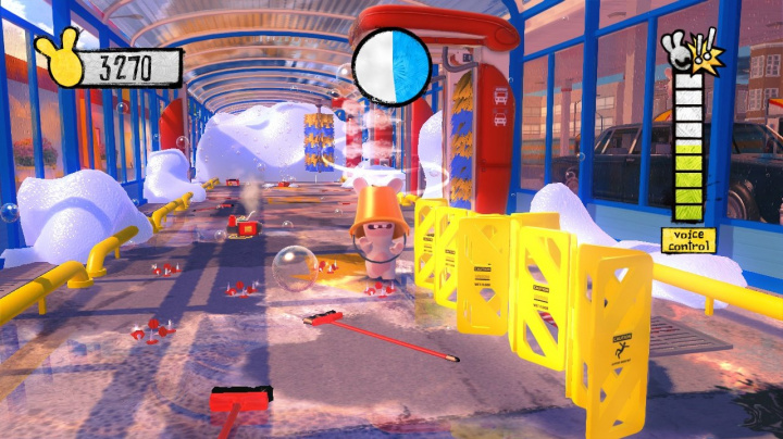 Nakopejte králíky v Raving Rabbids: Alive & Kicking
