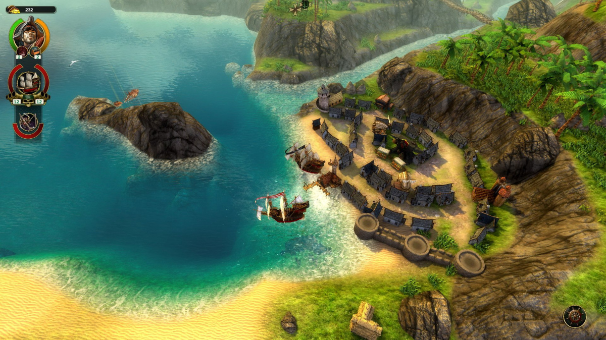 Představení pirátské RPG strategie Pirates of the Black Cove