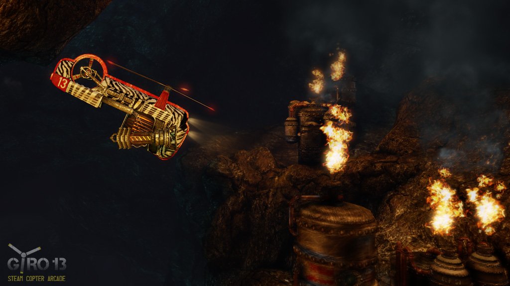 Gyro13 je česká variace na Choplifter pro iOS hračky