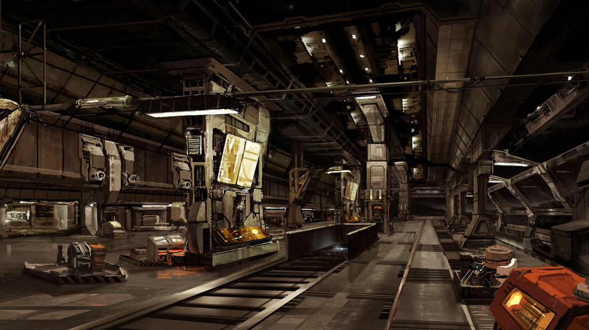 Artworky ze zrušeného Aliens RPG