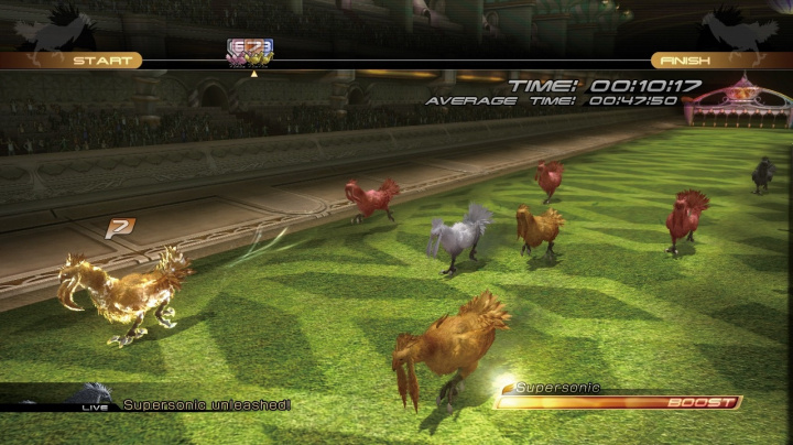 Závody ptáků chocobo ožijí ve Final Fantasy XIII-2
