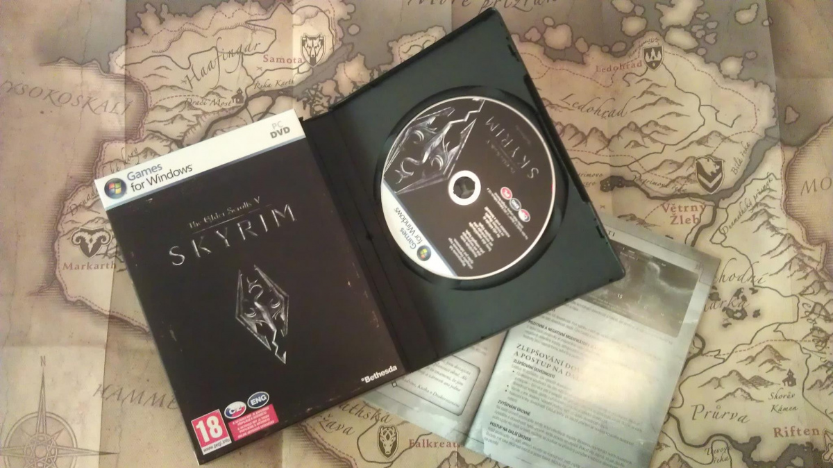 Kouzla, krev a bojové specializace na videu ze Skyrim