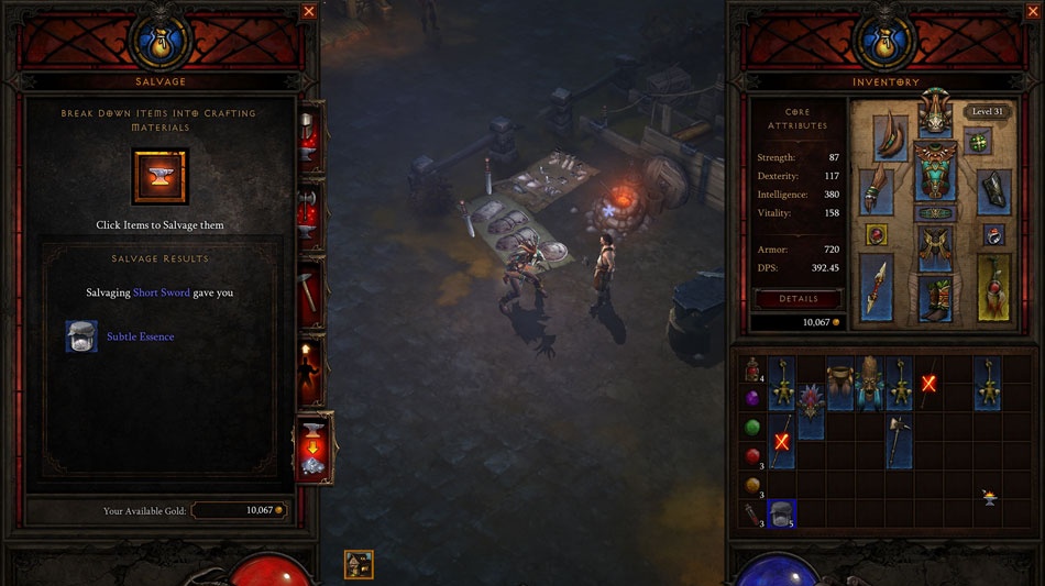 Z Diabla III zmizela postava, identifikace a další prvky
