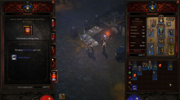 Z Diabla III zmizela postava, identifikace a další prvky