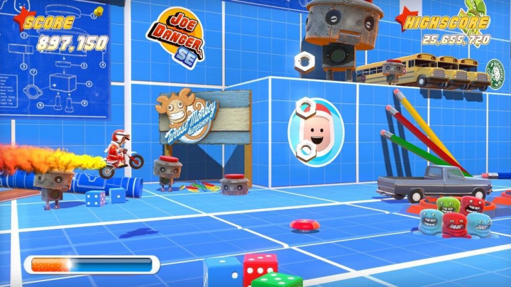 Joe Danger - průřez třemi arkádovými žánry