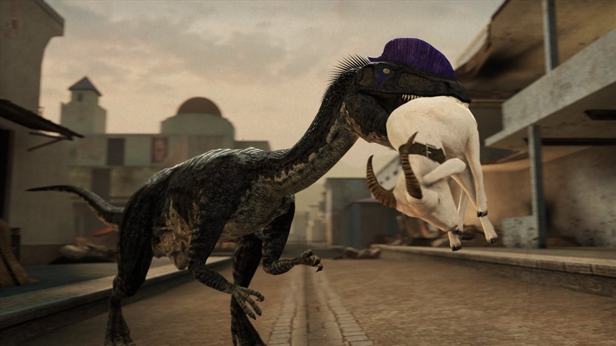 Odkrytí FPS Dino D-Day