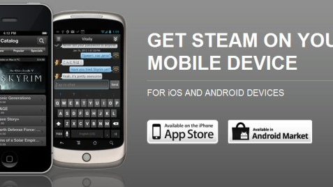 Chystá se Steam pro telefony, dorazí i na tablety