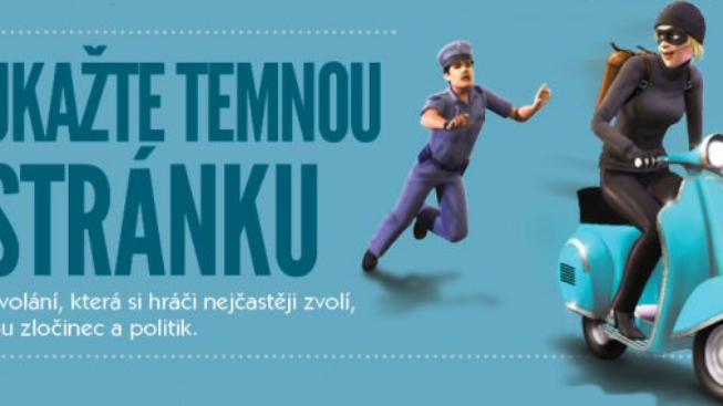 Hráči Sims volí nejčastěji kariéru zločinců a politiků