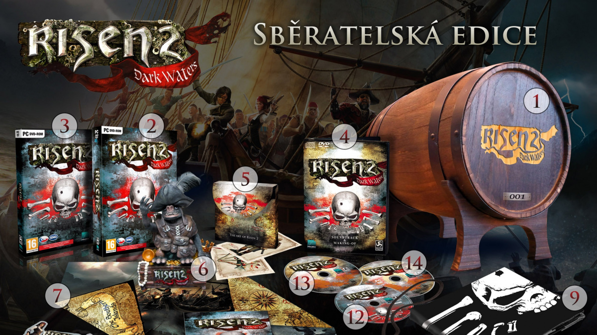 Sběratelská edice Risen 2 bude v ČR lepší