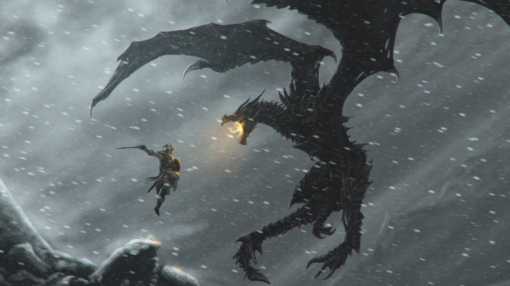 Přinese další Skyrim DLC Morrowind a létání na dracích?