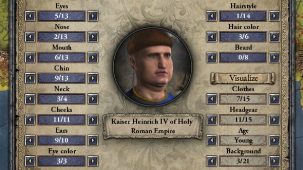 Vytvořte si vlastního panovníka v Crusader Kings II DLC