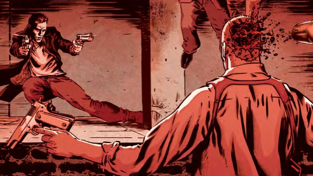 Z detektiva ožralou v Max Payne 3 komiksu