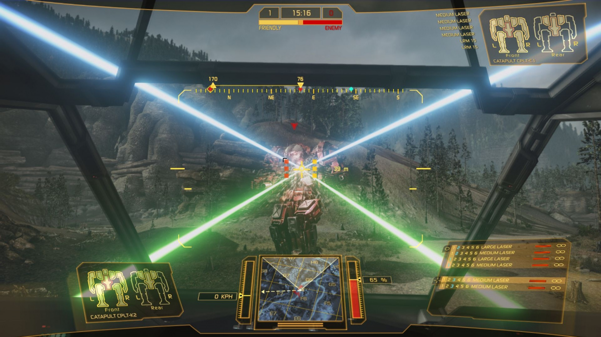 Bojiště jménem River City z MechWarior Online