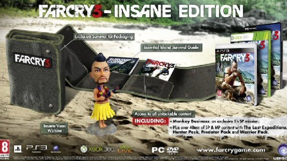 Šílená figurka v insane edici Far Cry 3 