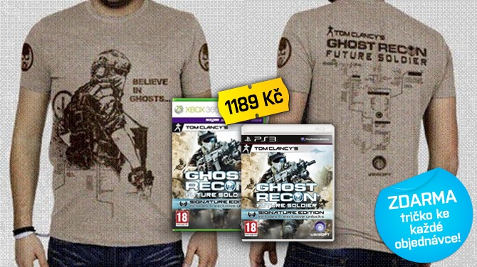 Ghost Recon: Future Soldier s tričkem zdarma!