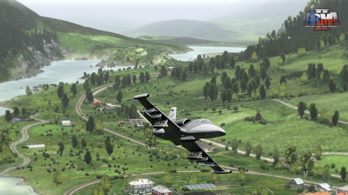 Srovnání úrovně detailů v ArmA 2