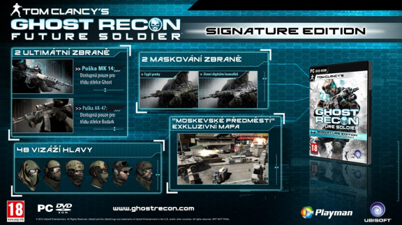 Vyhlášení soutěže o Ghost Recon: Future Soldier