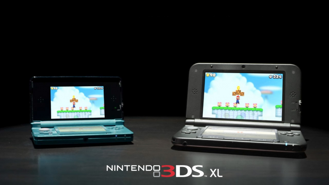 Nintendo představilo nové a větší 3DS XL